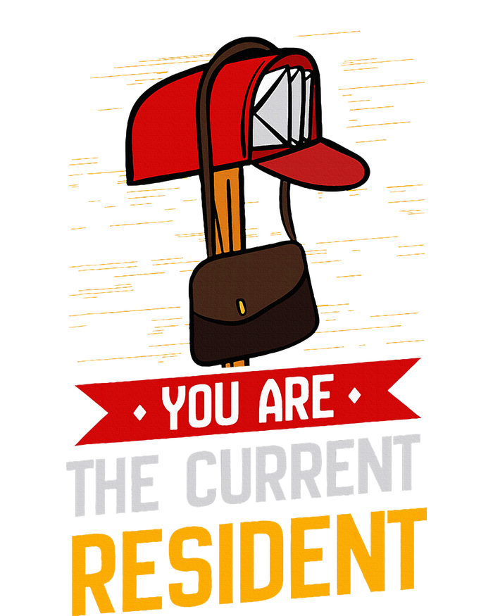 You Are The Current Resident Postal Worker Performance Fleece Hoodie