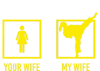 Your Wife My Wife Graphic Martial Arts Ladies Essential Tank