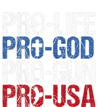 Pro Life God Gun Usa Conservative Republican Pro America T-Shirt