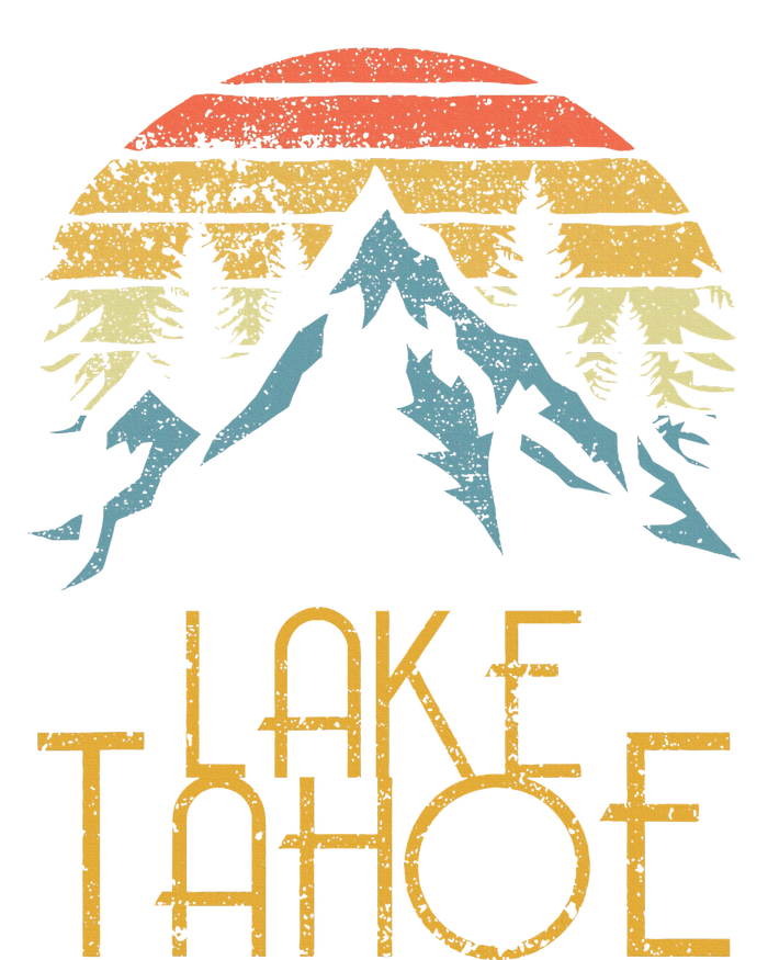 Vintage Lake Tahoe California Nevada Retro Hoodie