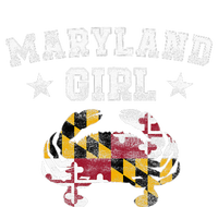 Maryland Girl Flag Blue Crab State Pride Retro Ceramic Star Ornament