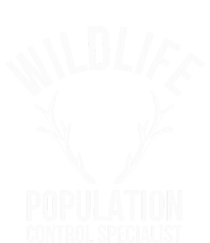 Wildlife Population Control Specialist Deer Hunting 7-Panel Snapback Hat