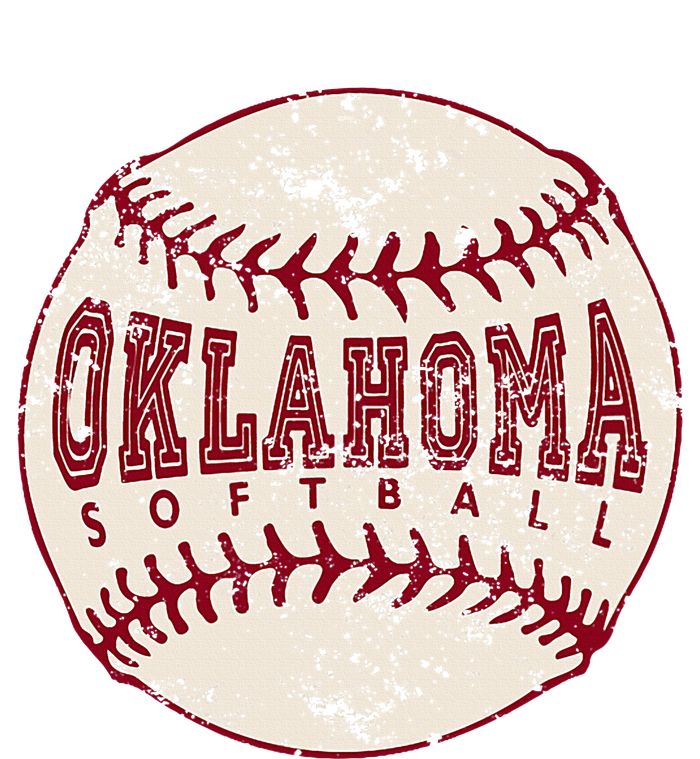 Oklahoma Softball Ball Sustainable Knit Beanie