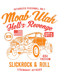 Moab Utah Hells Revenge 4x4 Vintage Distressed Style Design Tie-Dye T-Shirt