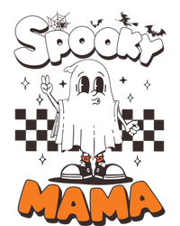 Spooky Mama Halloween Ghost Costume Retro Groovy Gift Valucap Bio-Washed Visor