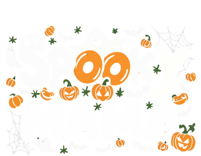 Spooky Mama Halloween Witchy Mom Ghosts And Pumpkins Costume Gift T-Shirt