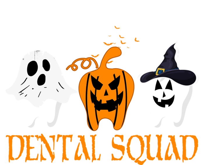 Th Pumpkin Boo Witch Dental Squad Group Halloween Costume Funny Gift Long Sleeve Shirt