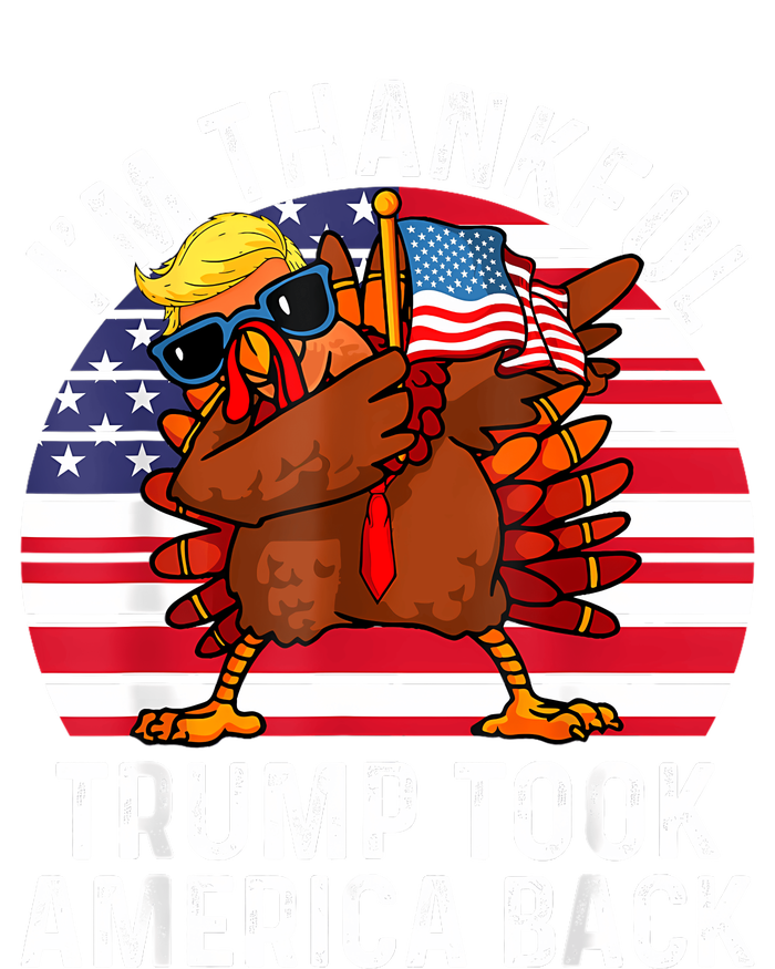 Winner IM Thankful Trump Won Took America Back Thanksgiving Ladies Long Sleeve Shirt