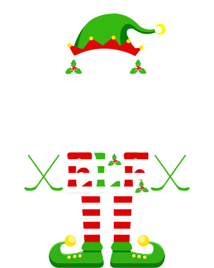 The Field Hockey Elf Cute Gift Funny Christmas Family Matching Great Gift T-Shirt