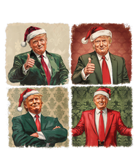 Boho Merry Christmas Trump Happy Holidays 2024 Trump Toddler Long Sleeve Shirt