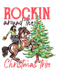 Rockin Around The Christmas Tree Western Cowboy Cowgirl Dry Zone Grid Polo