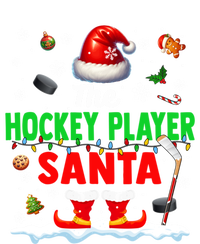 The Hockey Player Santa Christmas Team Matching Funny Party Funny Gift T-Shirt