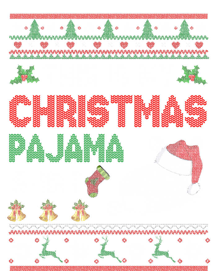 This Is My Christmas Pajama Meaningful Gift Santa Hockey Cool Gift T-Shirt