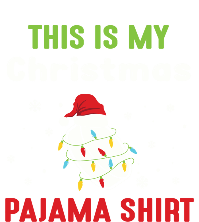 This Is My Christmas Pajama Funny Hockey Puck Xmas Cute Gift 16 in Basic Backpack