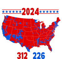 2024 Electoral Map Trump 312 Red 2024 Election Results Map Women’s Perfect Tri Rocker Tank