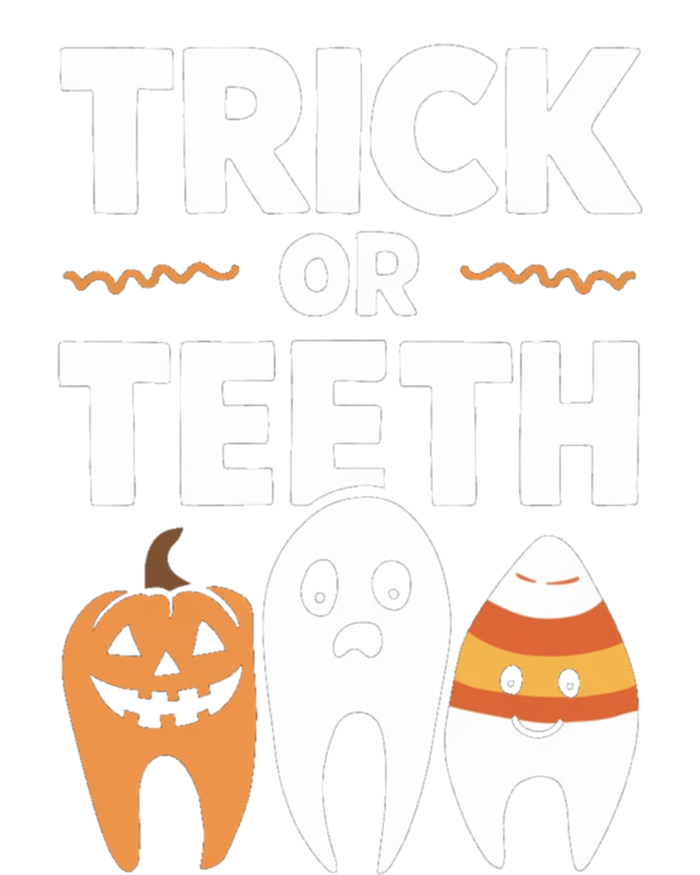 Trick Or Th Funny Dental Halloween Treat Dentist Funny Gift T-Shirt