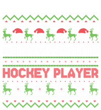 Ugly Christmas Design Funny SantaS Favorite Hockey Player Great Gift Long Sleeve Shirt