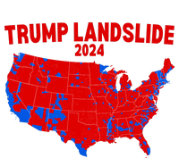 2024 Electoral Map Trump Landslide Red Election Map T-Shirt