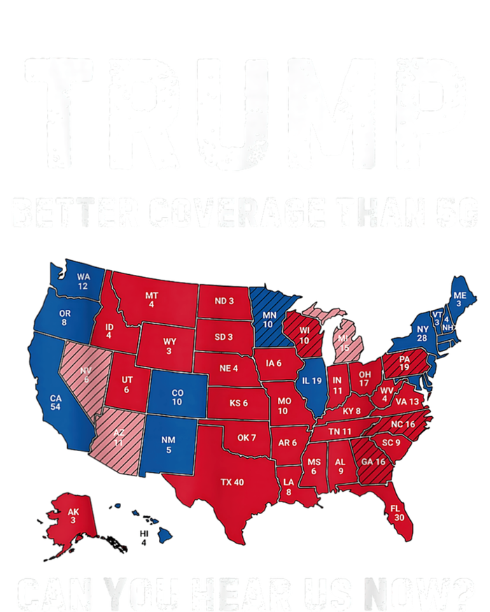 Trump Better Coverage Than 5g Can You Hear Us Now? Women's Perfect Tri Rocker Tank