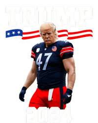 Trump 47 Football Jersey 2024 Us Flag Trump Vance 2024 Softstyle Adult Sport Polo