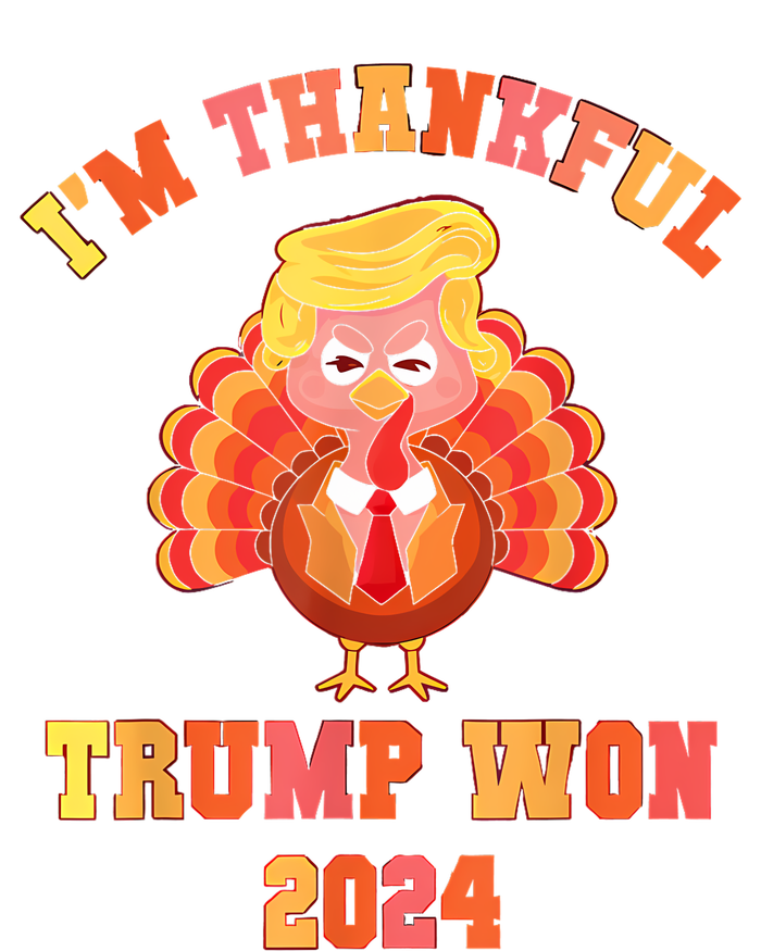 Vintage IM Thankful Trump Won 2024 T-Shirt