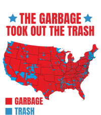 Electoral Map 2024 The Garbage Took Out The Trash Trump 312 T-Shirt