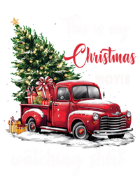 Retro Red Truck Xmas This Is My Christmas Movie Watching Gift USA-Made Snowflake Beanie