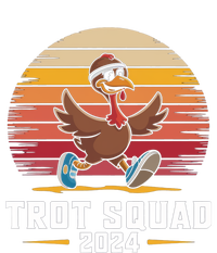 Trot Squad 2024 Turkey Run Thanksgiving Running Gift Zip Tote Bag