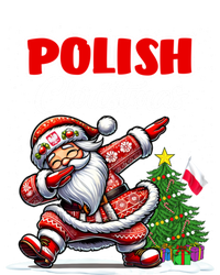 Poland Dabbing Santa Christmas Poland Flag T-Shirt