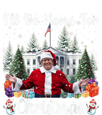 Ill Be Home For Christmas Funny Santa Claus Trump 2024 T-Shirt