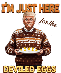 Funny Trump Thanksgiving IM Just Here For The Deviled Eggs Urban Pullover Hoodie