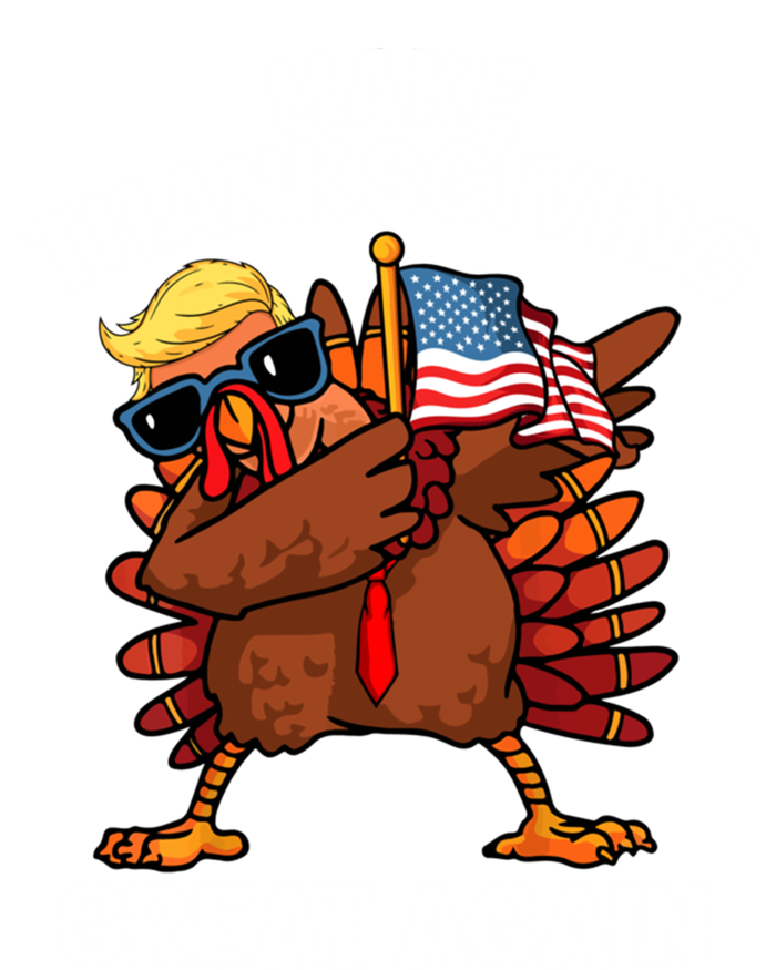 Make Thanksgiving Great Again Dabbing Turkey Trump American Gift Softstyle Adult Sport Polo