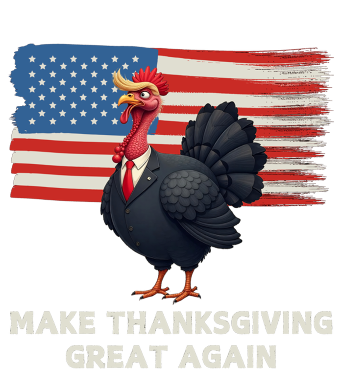 Make Thanksgiving Great Again Trump Turkey Funny Elections Gift T-Shirt