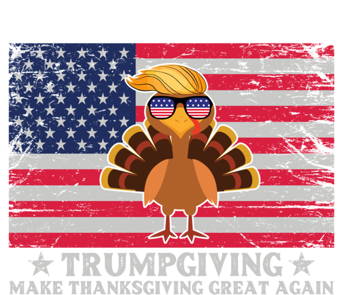 Trumpgivnig Make Thanksgiving Great Again Partyturkey Flag Cool Gift T-Shirt