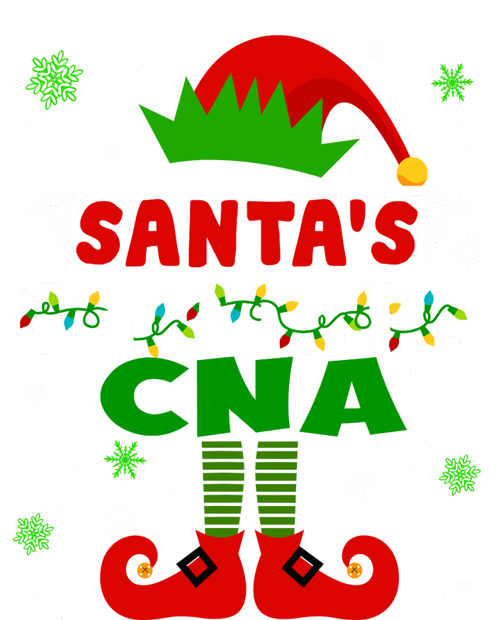 SantaS Favorite Cna Funny Christmas Gifts T-Shirt