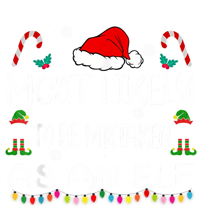 Most Likely To Be Mistaken As An Elf Christmas Family Mousepad