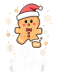 Oh Snap Gingerbread Man Cute Christmas Cookie Baking Team Ladies Essential Tank