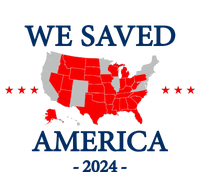 Trump 2024 We Saved America Map Of 2024 Election Results Pajama Set