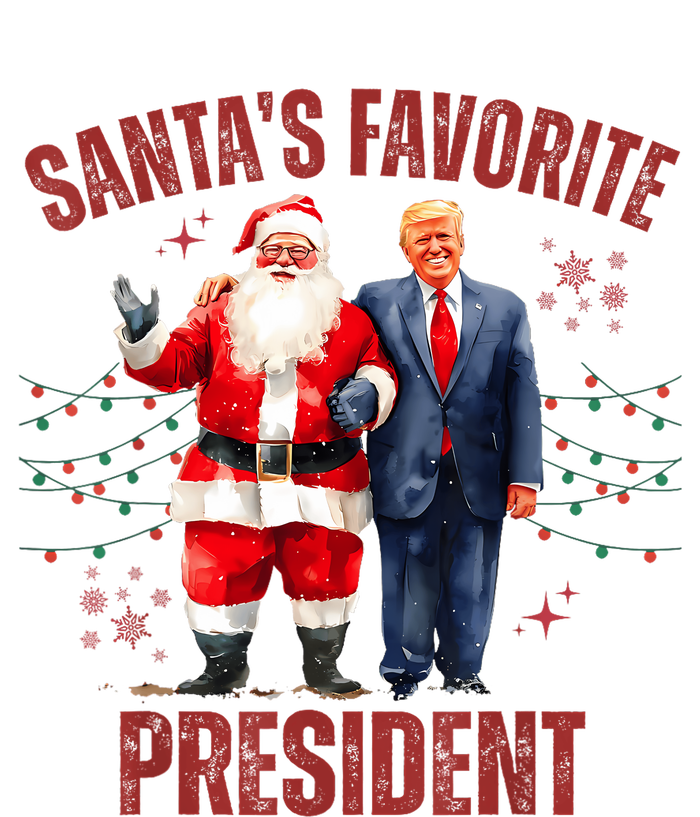 SantaS Favorite President Christmas Funny Trump Xmas Pajama Mesh Reversible Basketball Jersey Tank