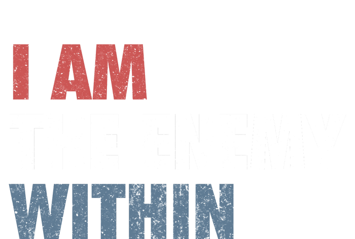 I Am The Enemy Within Womens California Wash Sweatshirt