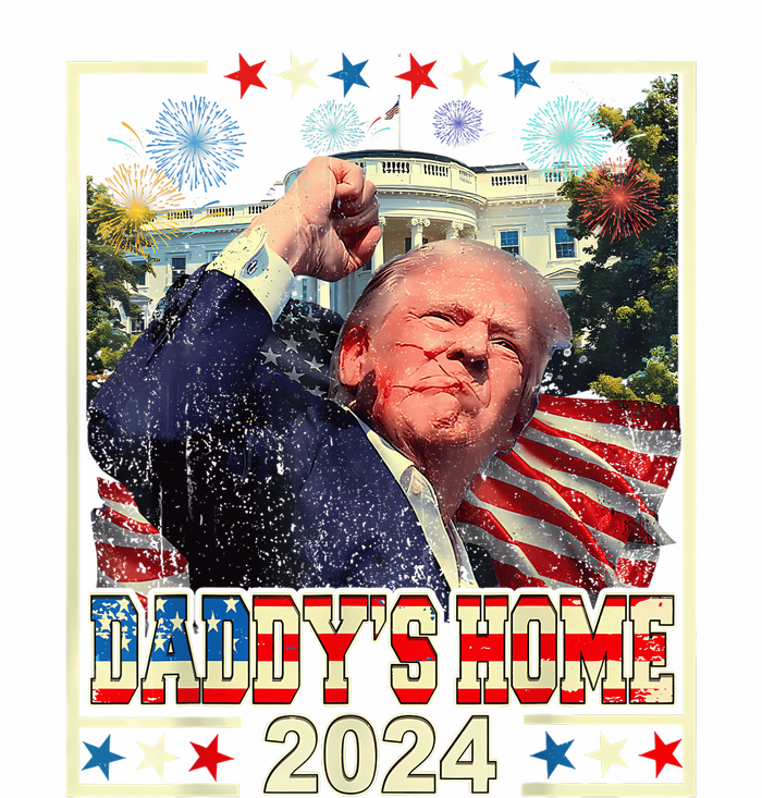 Trump 2024 Take America Back Daddys Home Trump 2024 Grommeted Golf Towel