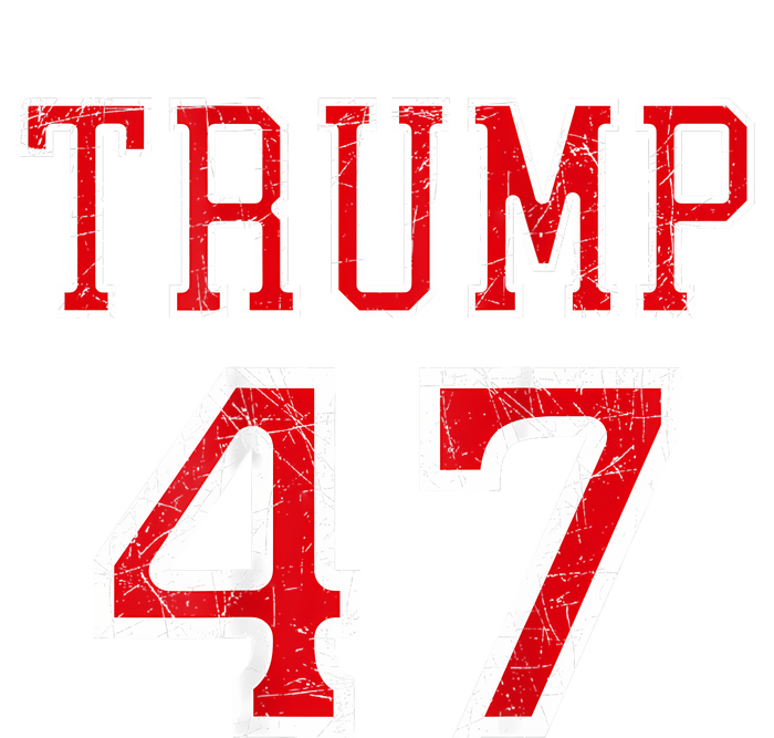 Trump 47 President Team Football Jersey Style 2024 Women's Racerback Tank