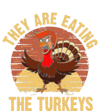 They Are Eating The Turkeys Thanksgiving Trump Humor Kamala Zip Tote Bag