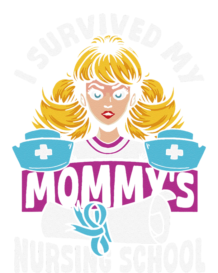 Healthcare Professional I Survived My MommyS Nursing School Softstyle Adult Sport Polo