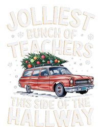 Xmas Jolliest Bunch Of Teachers This Side Of The Hallway Yupoong Adult 5-Panel Trucker Hat