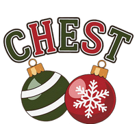 Chest Nuts Funny Matching Couple Chestnuts Christmas T-Shirt