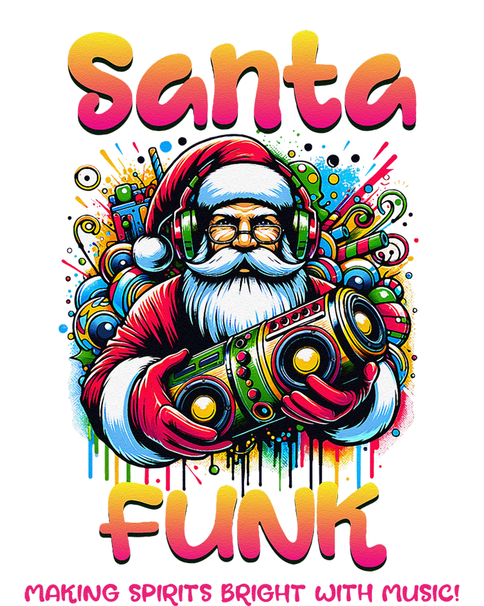 Santa Funk Jazz Funk Soul Hip Hop T-Shirt