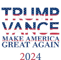 Trump Vance Make America Great Again 2024 Pro Trump Support Maga Trump Us Flag T-Shirt