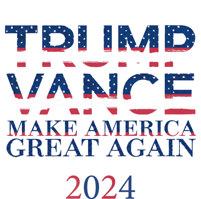 Trump Vance Make America Great Again 2024 Pro Trump Support Maga Trump Us Flag T-Shirt