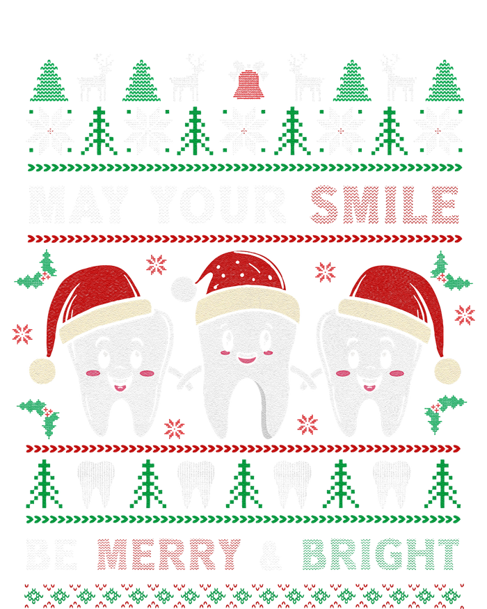 May Your Smile Be Merry And Bright Dental Dentist Merry Xmas Button